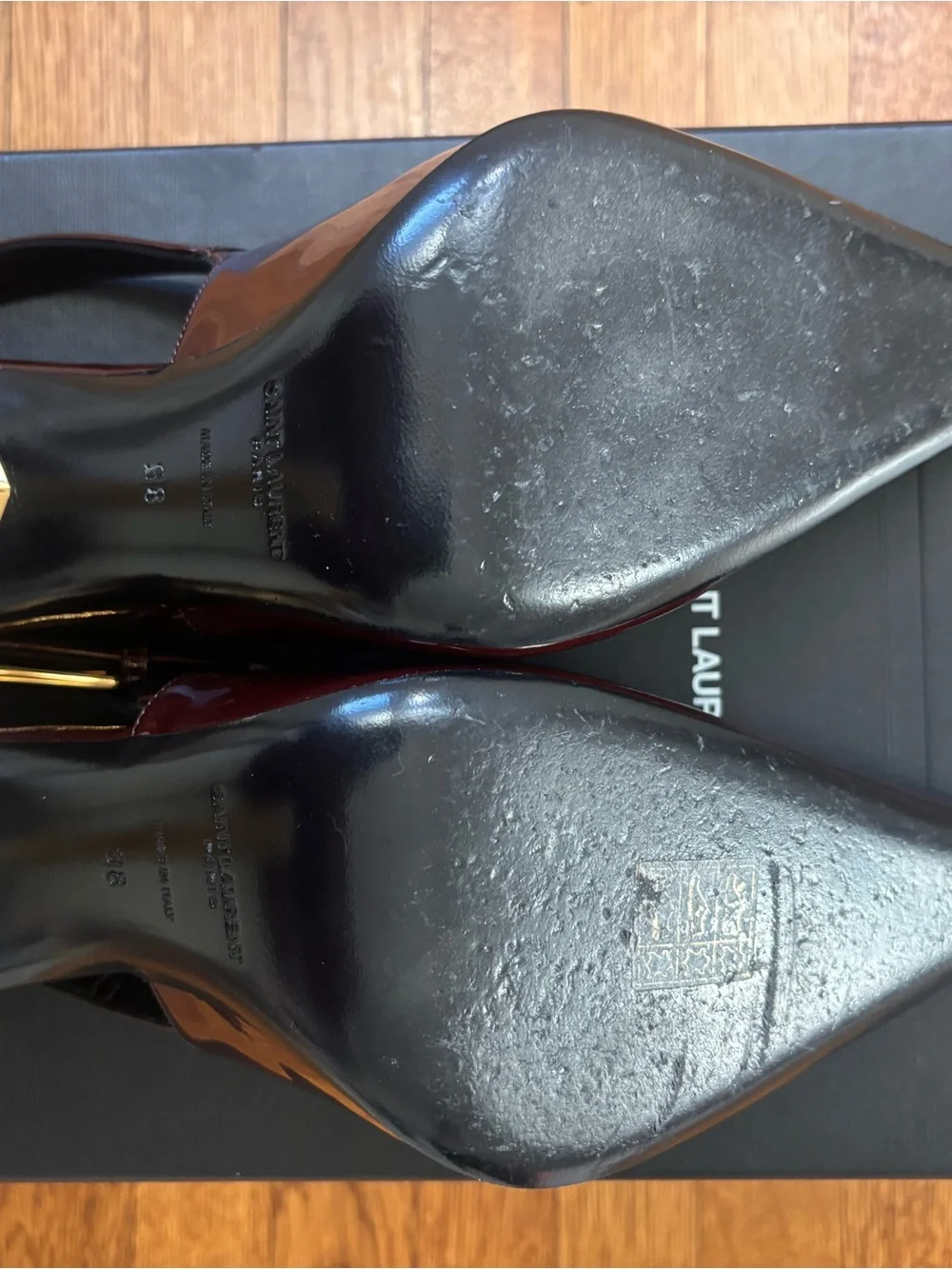 Saint Laurent Lee Slingback Pumps
